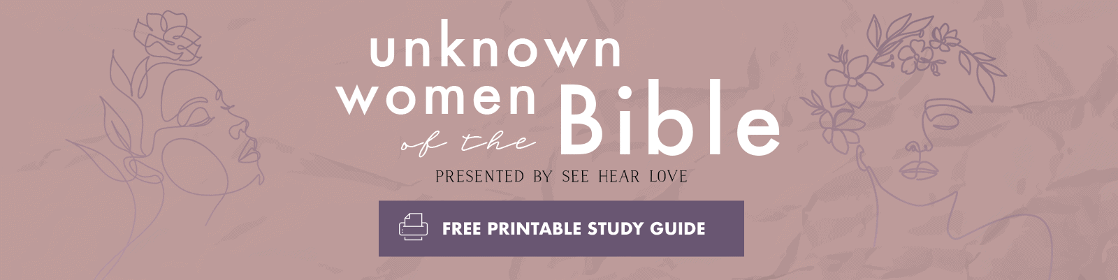 Unknown Women in the Bible study