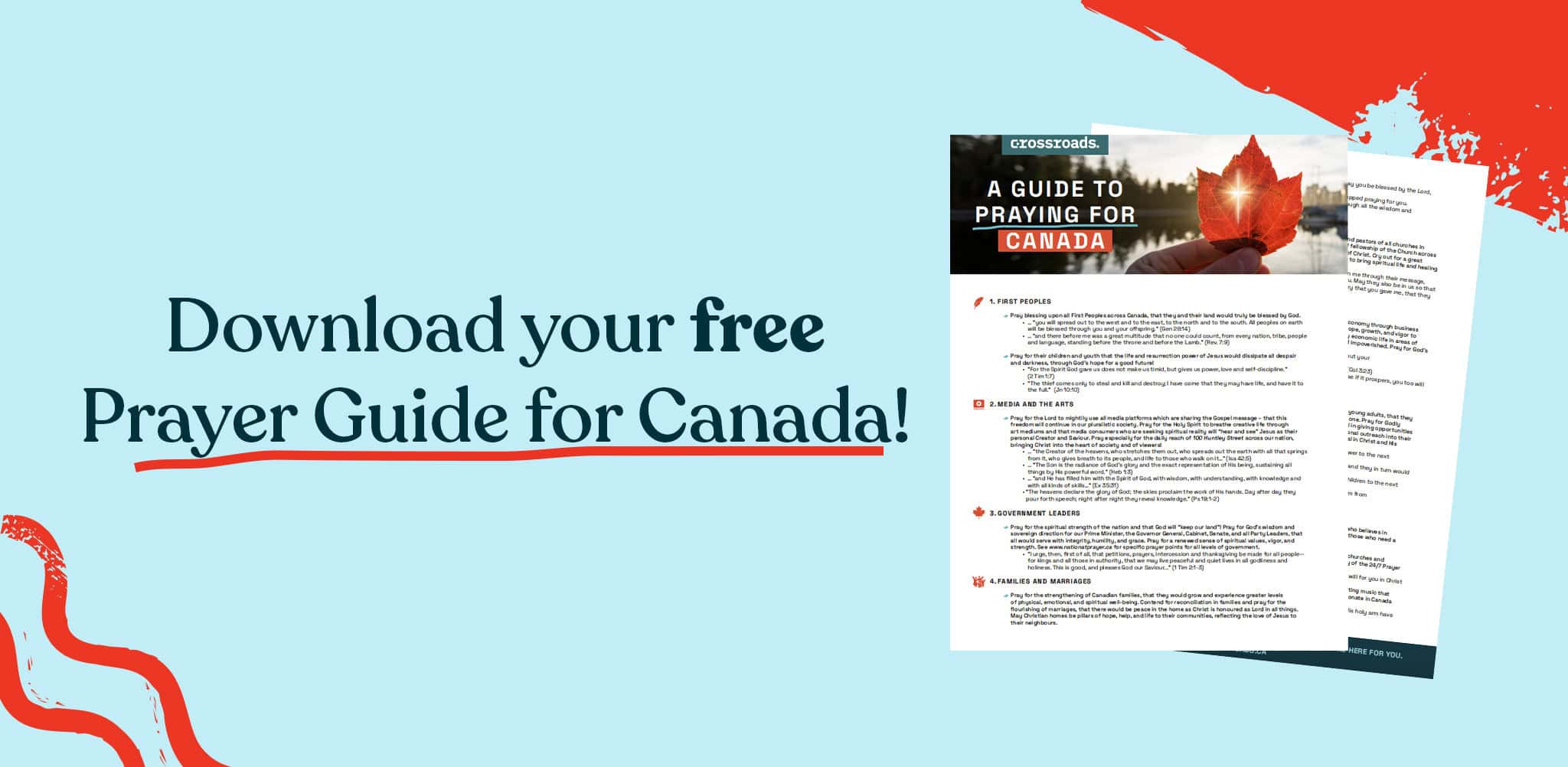 Download the Prayer Guide for Canada
