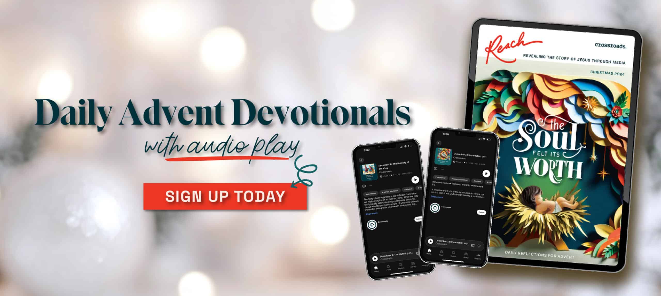 Daily Advent Crossroads Homepage Hero Baner